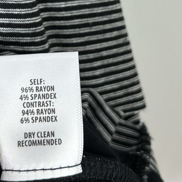 Bailey 44 Tiered Bandage Dress Womens Size Small Black White - Picture 10 of 11